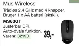 Harald Nyborg Navit Mus Wireless tilbud