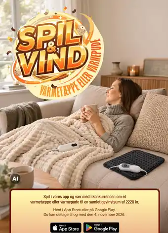Harald Nyborg Spil & Vind Varmetæppe Eller Varmepude tilbud