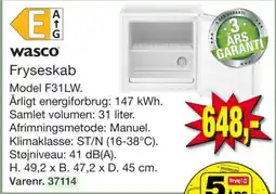 Harald Nyborg Wasco Fryseskab tilbud