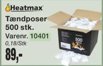 Heatmax Tændposer