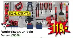 Harald Nyborg Mitsutomo Værktøjsvæg 34 dele tilbud