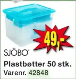 Harald Nyborg Sjöbo plastbøtter tilbud