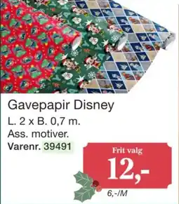 Harald Nyborg Disney Gavepapir tilbud