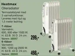 Harald Nyborg Heatmax Olieradiator tilbud