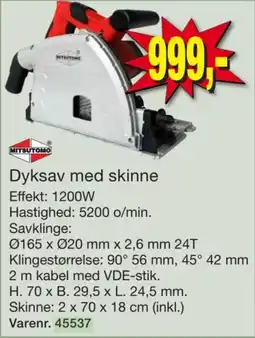 Harald Nyborg Mitsutomo Dyksav med skinne tilbud