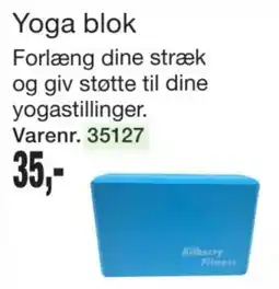 Harald Nyborg Kilberry Fitness Yoga blok tilbud