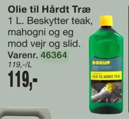 Harald Nyborg Borup Olie til Hårdt Træ tilbud