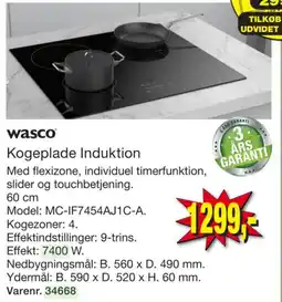 Harald Nyborg Wasco Kogeplade Induktion tilbud