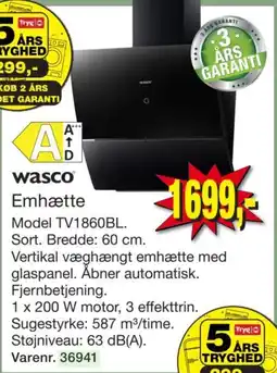 Harald Nyborg Wasco Emhætte tilbud