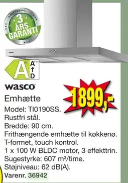 Harald Nyborg Wasco Emhætte tilbud