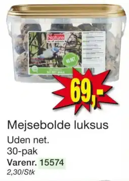 Harald Nyborg Nature Mejsebolde luksus tilbud
