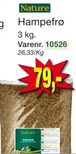 Harald Nyborg Nature Hampefrø tilbud