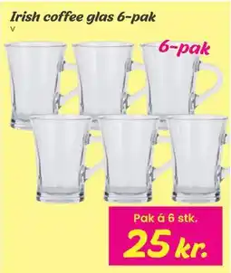 Hi five Irish coffee glas 6-pak tilbud