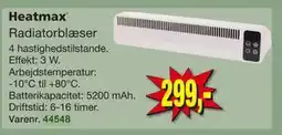 Harald Nyborg Heatmax Radiatorblæser tilbud