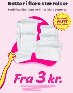 Hi five Bøtter i flere størrelser tilbud