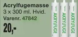 Harald Nyborg Acrylfugemasse tilbud