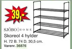 Harald Nyborg Skoreol 4 hylder tilbud