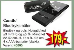 Harald Nyborg Camilo Blodtryksmåler tilbud