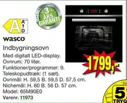 Harald Nyborg Indbygningsovn tilbud