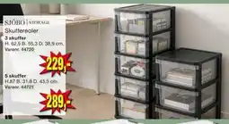 Harald Nyborg SJÖBO STORAGE Skuffereoler tilbud