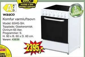 Harald Nyborg Komfur varmluftsovn tilbud