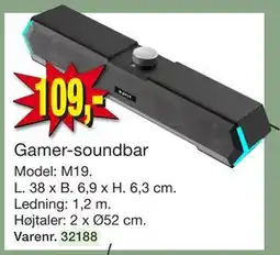 Harald Nyborg Gamer-soundbar tilbud