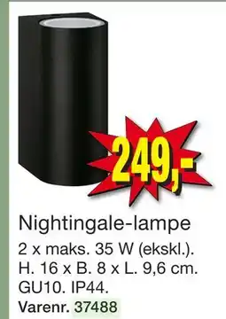 Harald Nyborg Nightingale-lampe tilbud