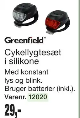 Harald Nyborg Cykellygtesæt i silikone tilbud