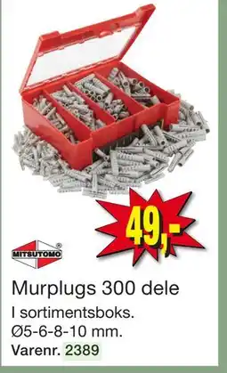 Harald Nyborg Murplugs 300 dele tilbud