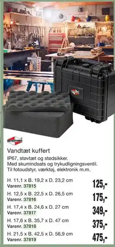 Harald Nyborg Vandtæt kuffert tilbud