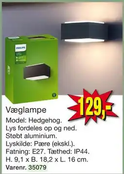 Harald Nyborg Væglampe tilbud