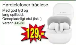 Harald Nyborg Høretelefoner trådløse tilbud
