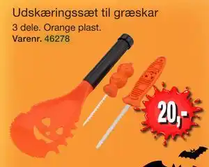 Harald Nyborg Udskæringssæt til græskar tilbud