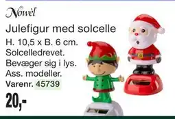 Harald Nyborg Julefigur med solcelle tilbud