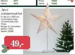 Harald Nyborg Julestjerne på fod tilbud