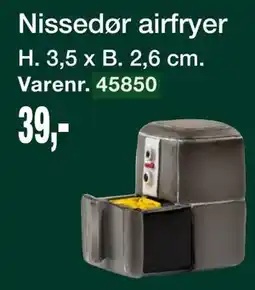 Harald Nyborg Nissedør airfryer tilbud
