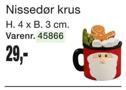 Harald Nyborg Nissedør krus tilbud