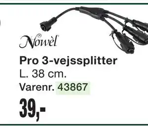 Harald Nyborg Pro 3-vejssplitter tilbud