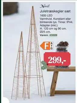 Harald Nyborg Juletræskegler sæt tilbud