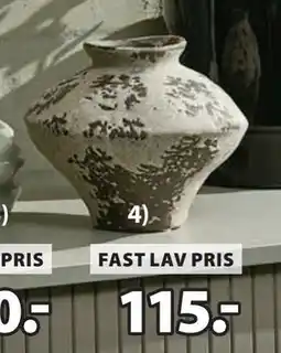 JYSK RAGNAR vase tilbud