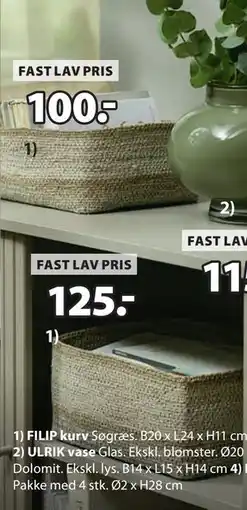 JYSK FILIP kurv tilbud