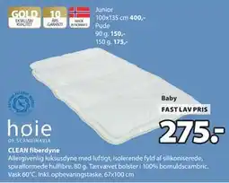 JYSK CLEAN fiberdyne tilbud