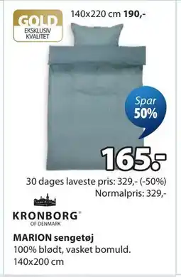 JYSK MARION sengetøj tilbud
