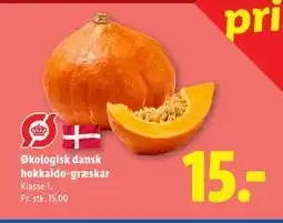 Lidl Økologisk dansk hokkaido-græskar tilbud