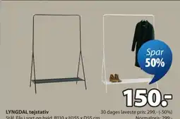 JYSK LYNGDAL tøjstativ tilbud