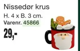 Harald Nyborg Nissedør krus tilbud