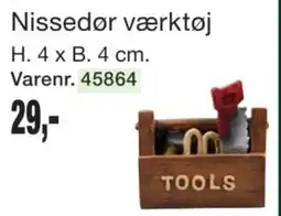 Harald Nyborg Nissedør værktøj tilbud