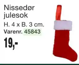 Harald Nyborg Nissedør julesok tilbud