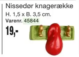 Harald Nyborg Nissedør knagerække tilbud