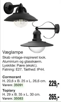 Harald Nyborg Væglampe tilbud